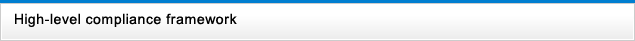 High-level compliance framework