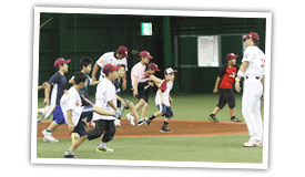 カメイ親子ふれあい野球教室2-2