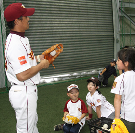 カメイ親子ふれあい野球教室5