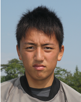 青森県選抜代表 木村大地選手 背番号1