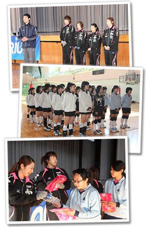 カメイ仙台ベルフィーユ バレーボール教室8