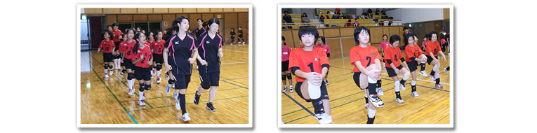 カメイ仙台ベルフィーユ バレーボール教室5