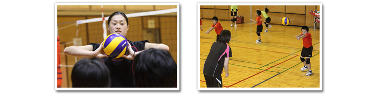 カメイ仙台ベルフィーユ バレーボール教室5